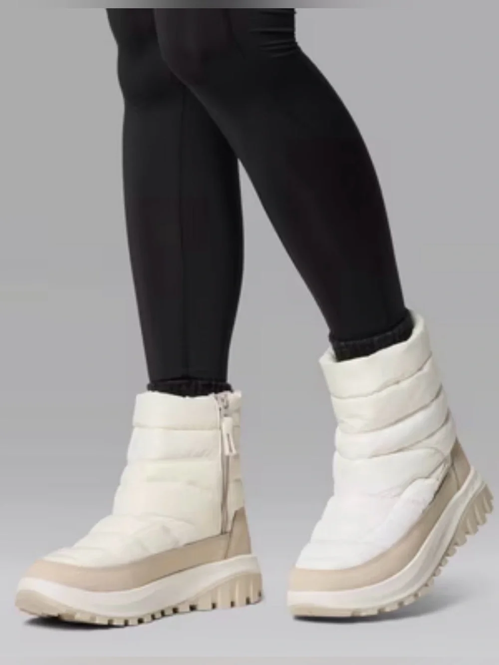 Columbia | Snowtrot Mid White Women's Puffer Winter Boots